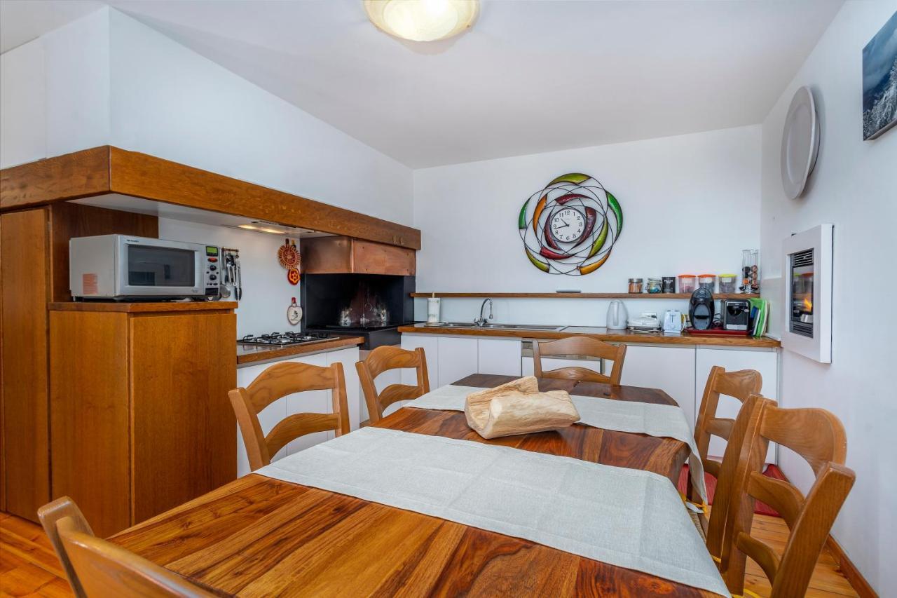 Panoramic House Carnia - Mountain View Apt With Parking And Terraces Villa Ligosullo Exterior photo