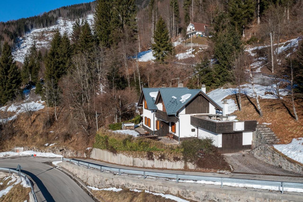 Panoramic House Carnia - Mountain View Apt With Parking And Terraces Villa Ligosullo Exterior photo