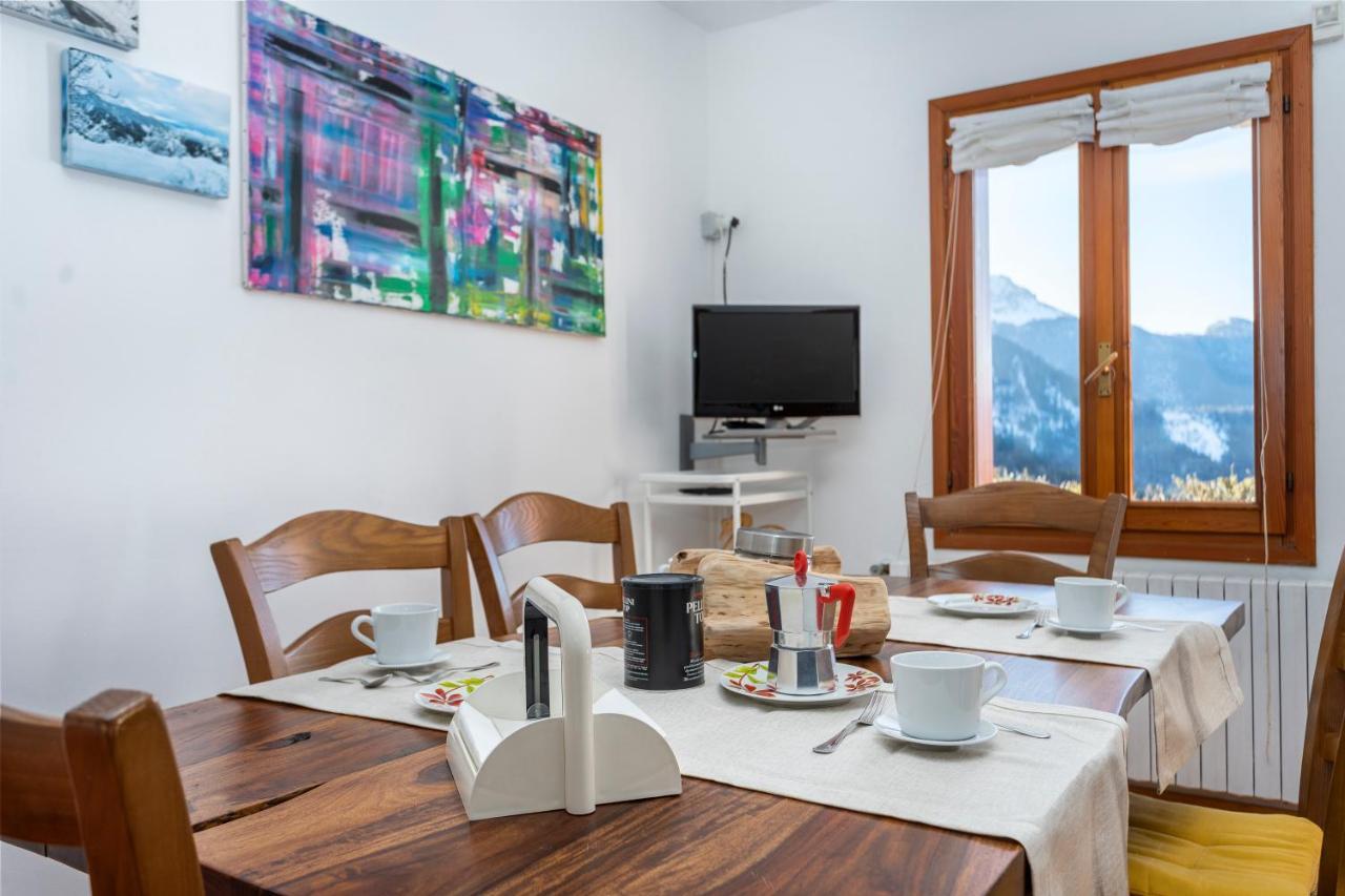 Panoramic House Carnia - Mountain View Apt With Parking And Terraces Villa Ligosullo Exterior photo